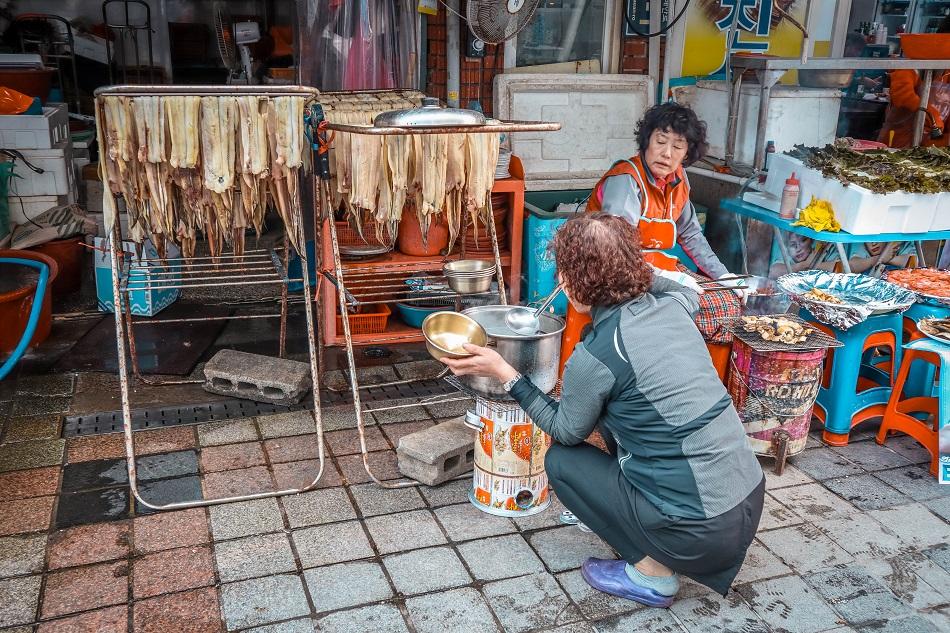 Busan Jagalchi Fish Market