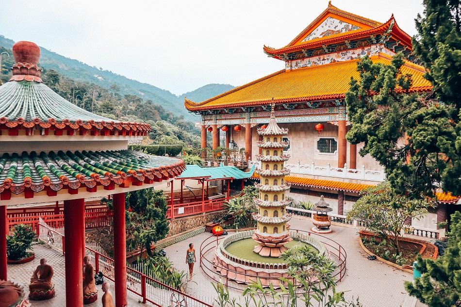 Kek Lok Si Chinese Budhhist Temple in George Town, Penang