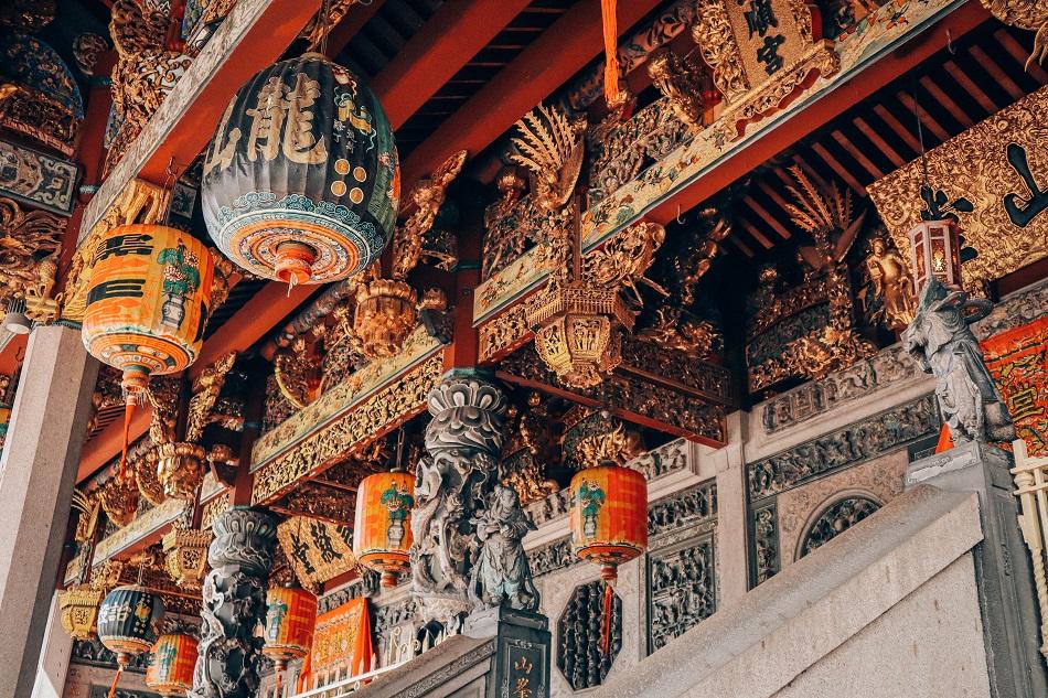 Khoo Kongsi Chinese temple clanhouse in George Town, Penang