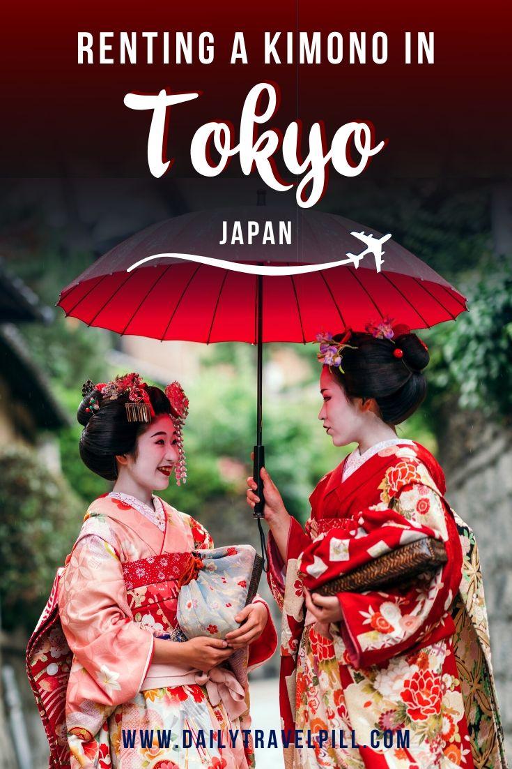 Wearing a kimono in Tokyo - where to rent one