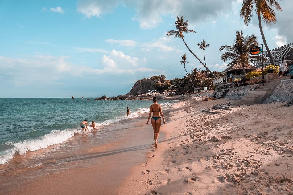 Lamai Beach at sunset Koh Samui photography spot