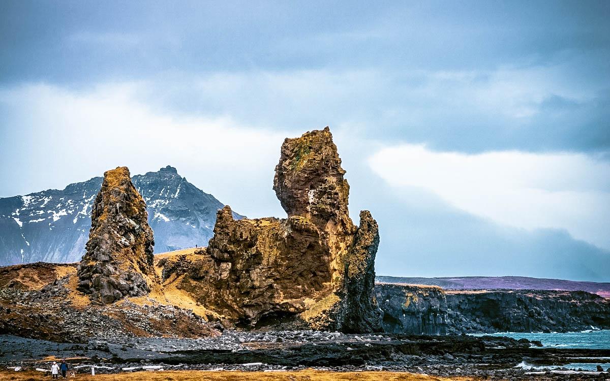 londrangar Castle Rock Iceland