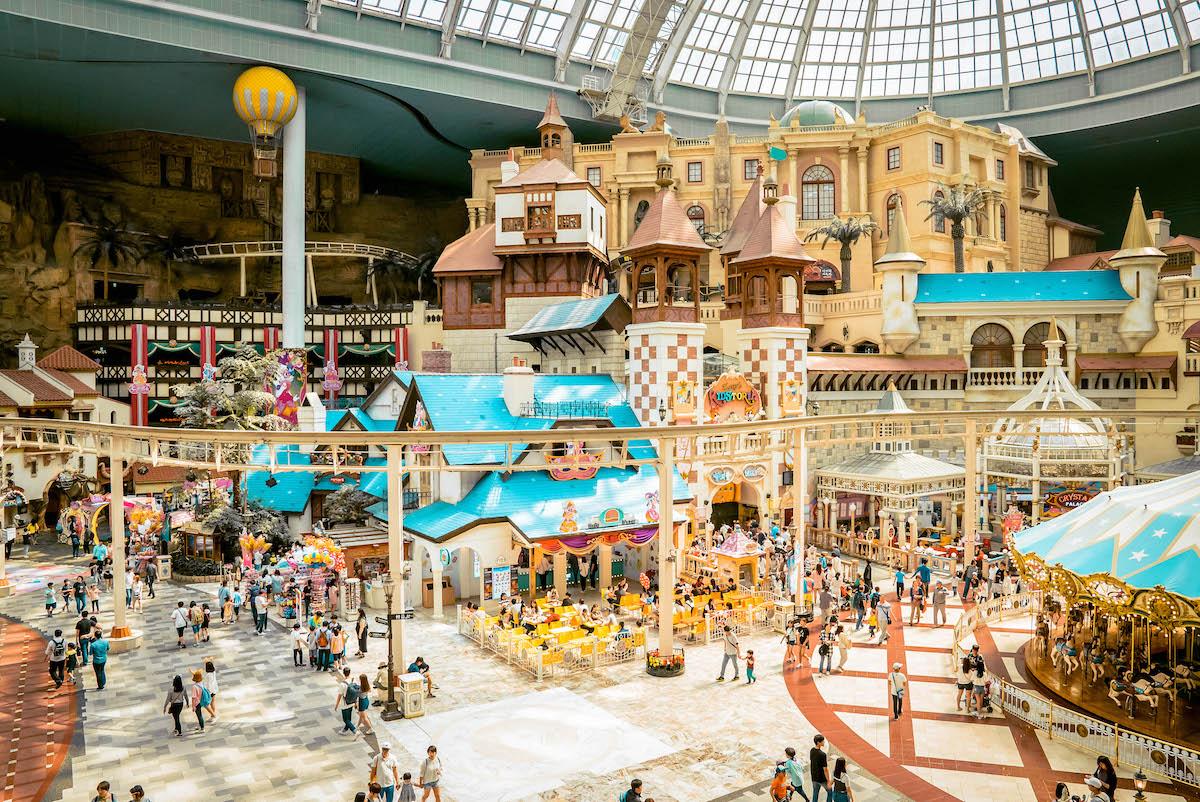 Lotte World Seoul, South Korea. Indoor theme park and attractions - things to do in Korea in Winter, winter destinations in Korea, winter activities in South Korea