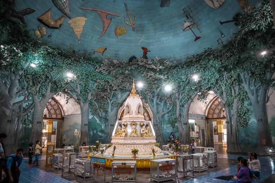 Best Yangon Temples - Maha Wizaya Pagoda