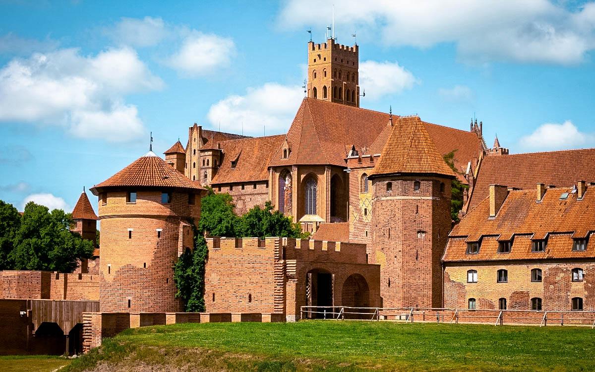 Malbork Castle Poland - famous European castles