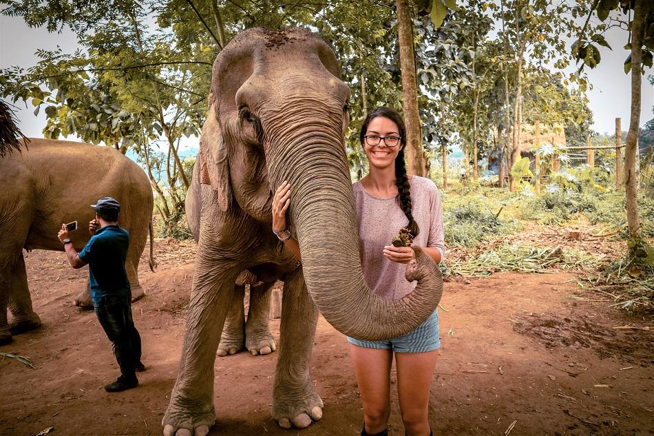 Mandalao Elephant Sanctuary, Luang Prabang, Laos
