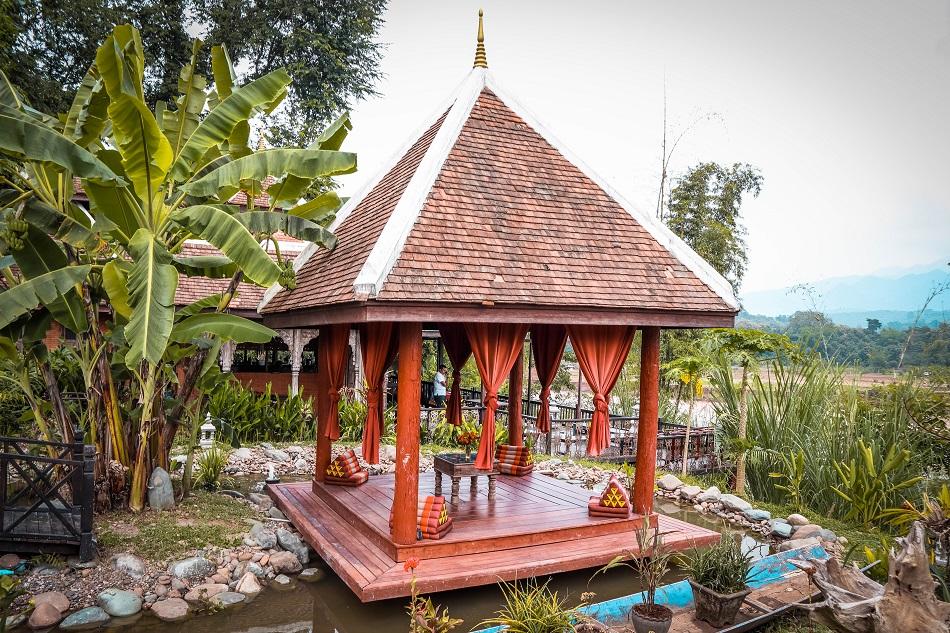Interior of Mandalao Elephant Sanctuary