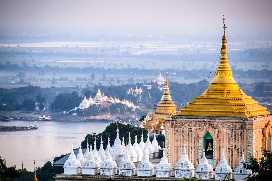 View from Mandalay Hill