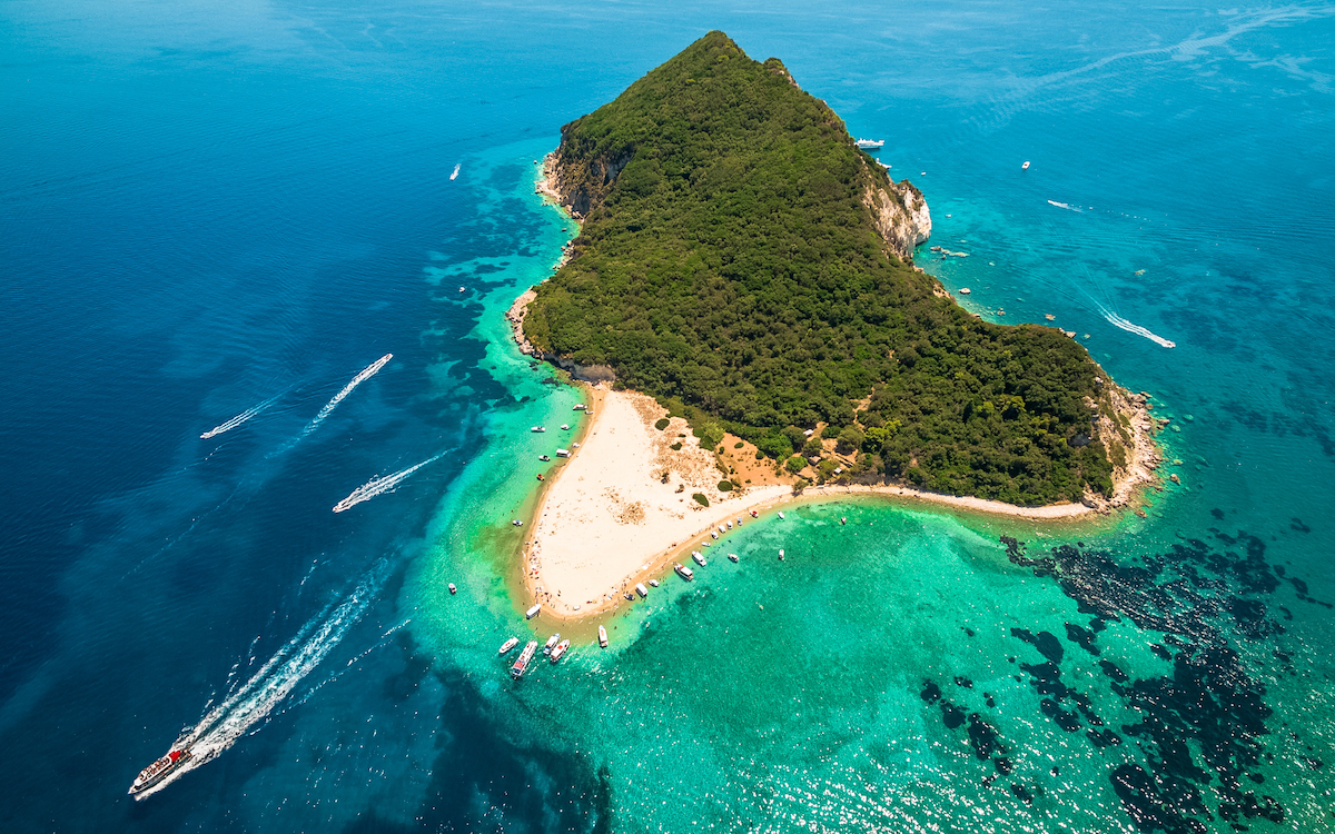 marathonisi Island zakynthos, turtle island zakynthos, zakynthos turtle snorkeling