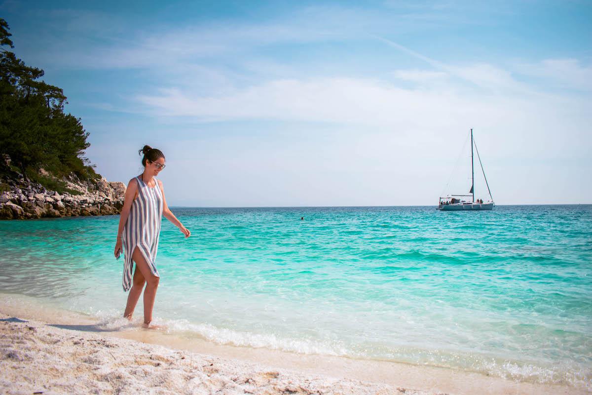Marble Beach Thassos, Saliara Beach Thassos