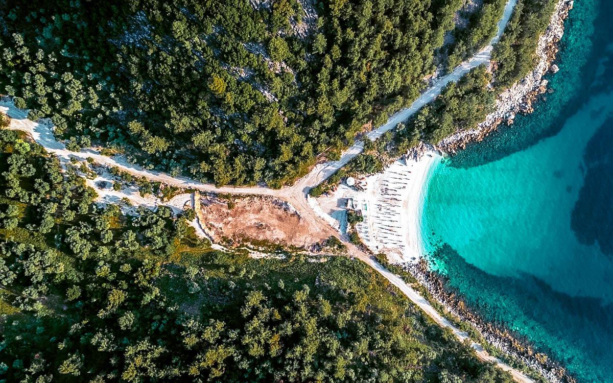 Marble Beach Thassos, Saliara Beach Thassos