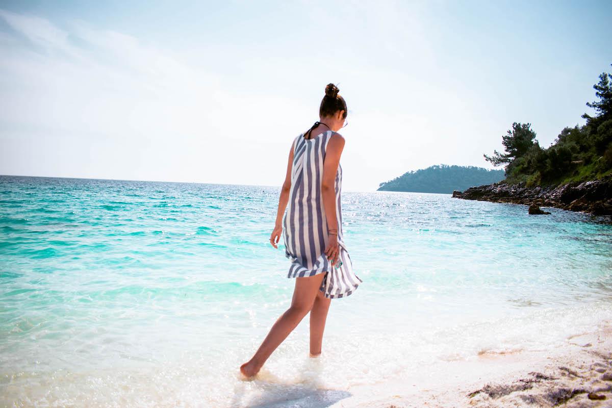 Marble Beach Thassos, Saliara Beach Thassos