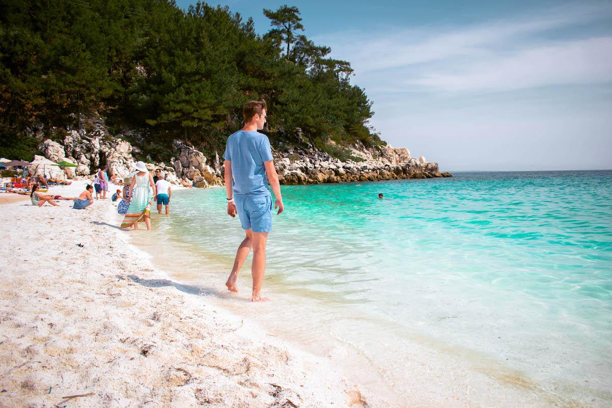 Marble Beach Thassos, Saliara Beach Thassos