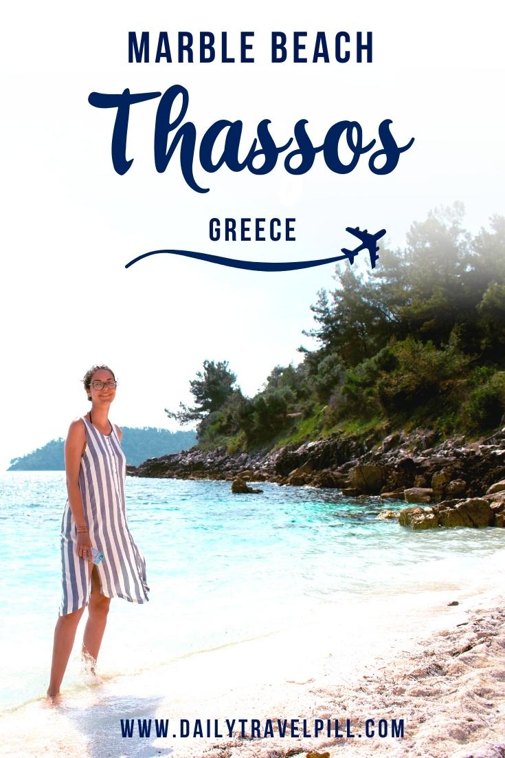 Marble Beach Thassos, Saliara Beach Thassos