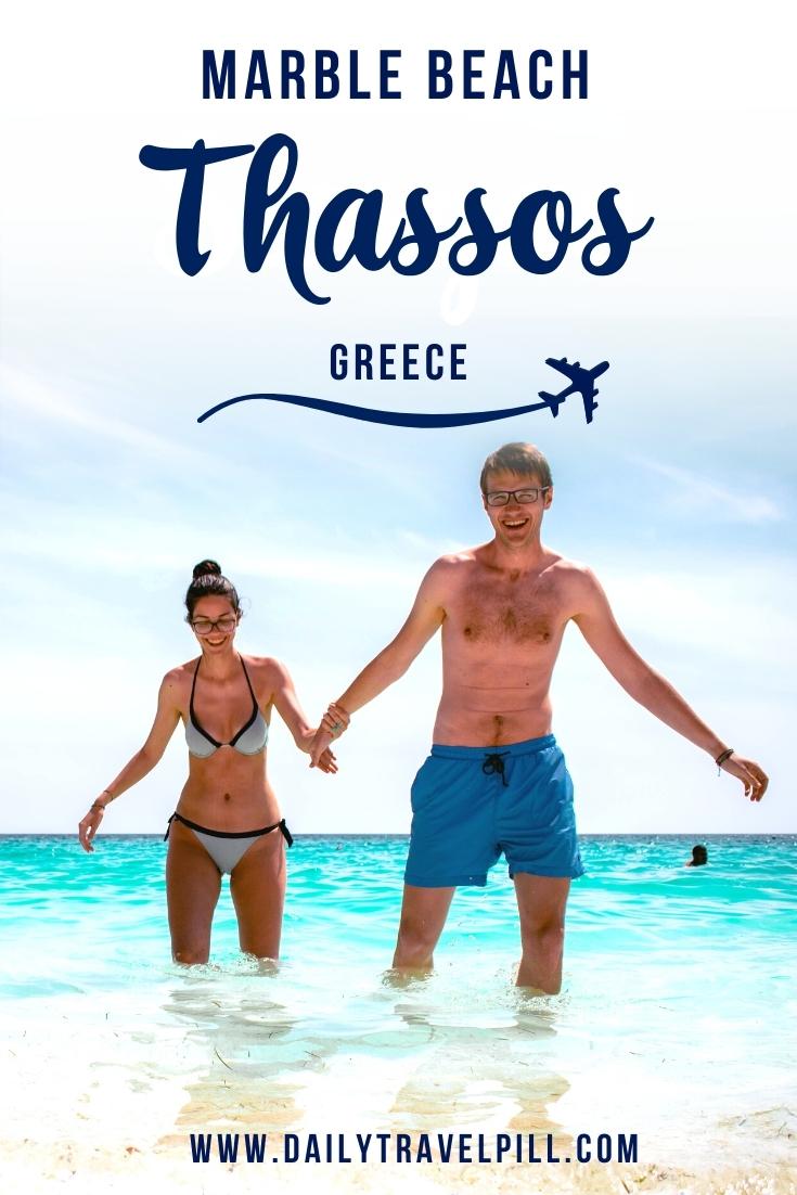 Marble Beach Thassos, Saliara Beach Thassos