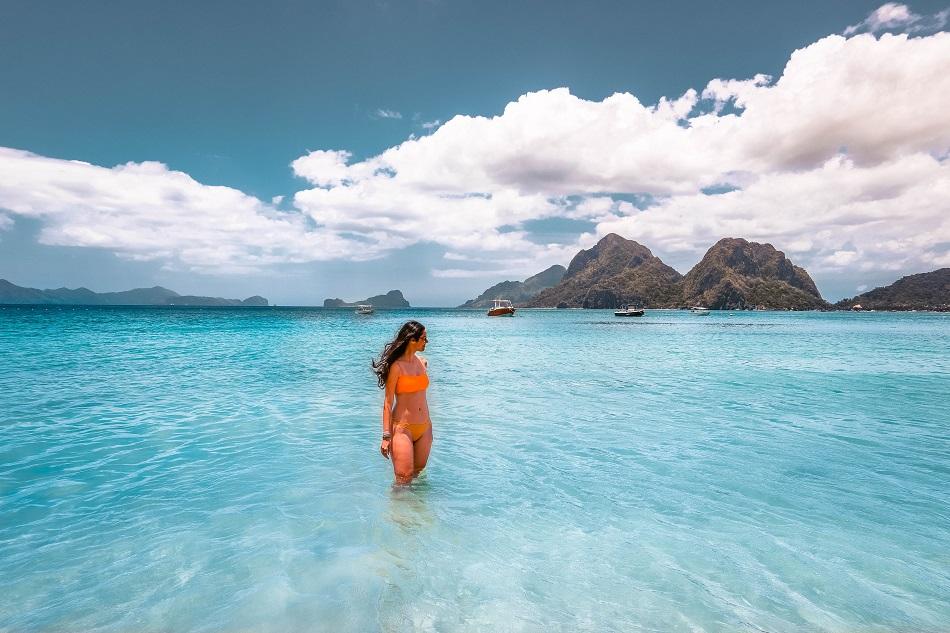 Marimegmeg Beach El Nido view