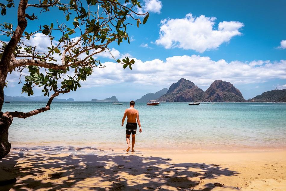Marimegmeg Beach El Nido view