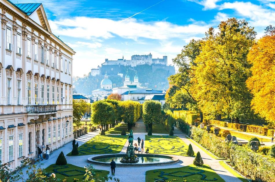 Mirabell Palace and gardens Salzburg
