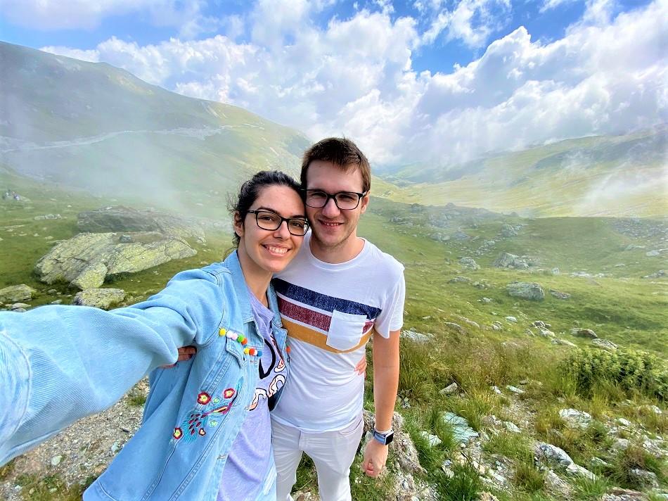 Aurelia Teslaru and Dan Moldovan at Transalpina