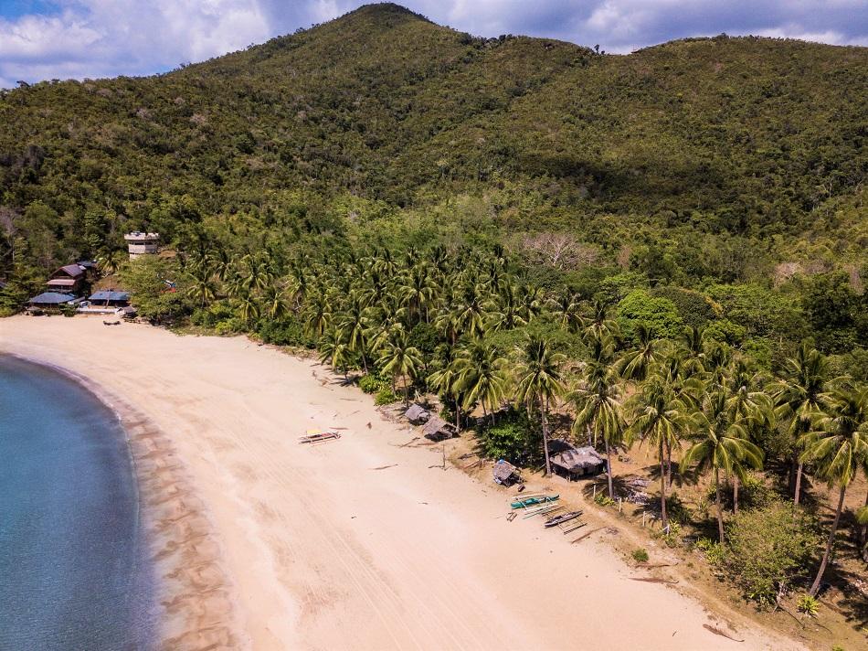 Nagtabon Beach in Puerto Princesa, Palawan