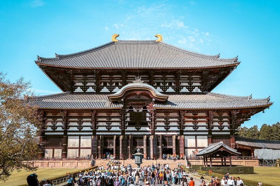 Temple at Nara Park Japan