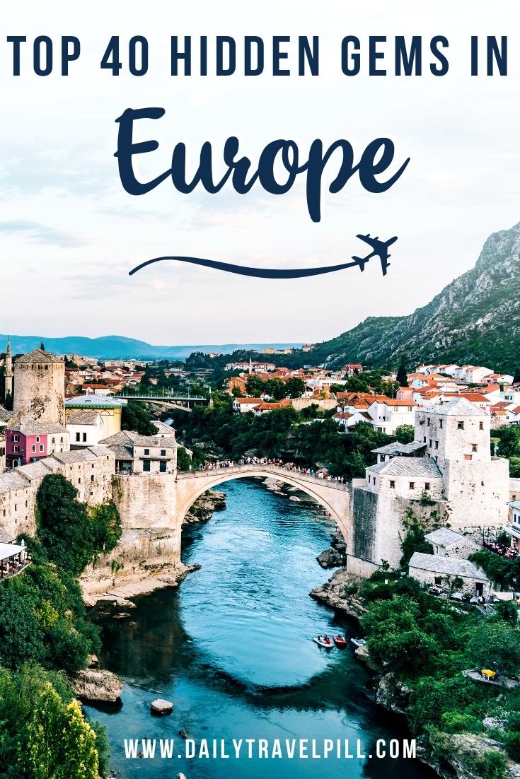 hidden gems in Europe, off the beaten path places in Europe, offbeat places in Europe, off the beaten track destinations in Europe, secret places in Europe, hidden places in Europe