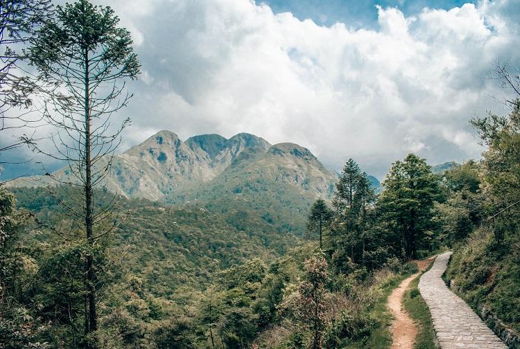 path to Love Waterfall, Sapa, Vietnam