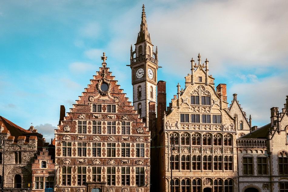 Ghent building facades