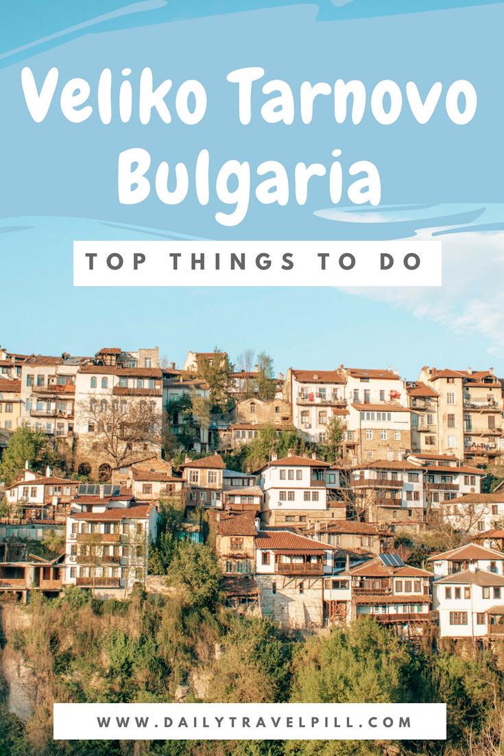 One day in Veliko Tarnovo Bulgaria
