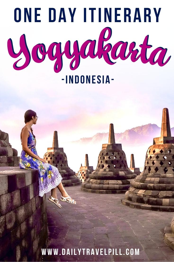 how to spend one day in Yogyakarta - itinerary