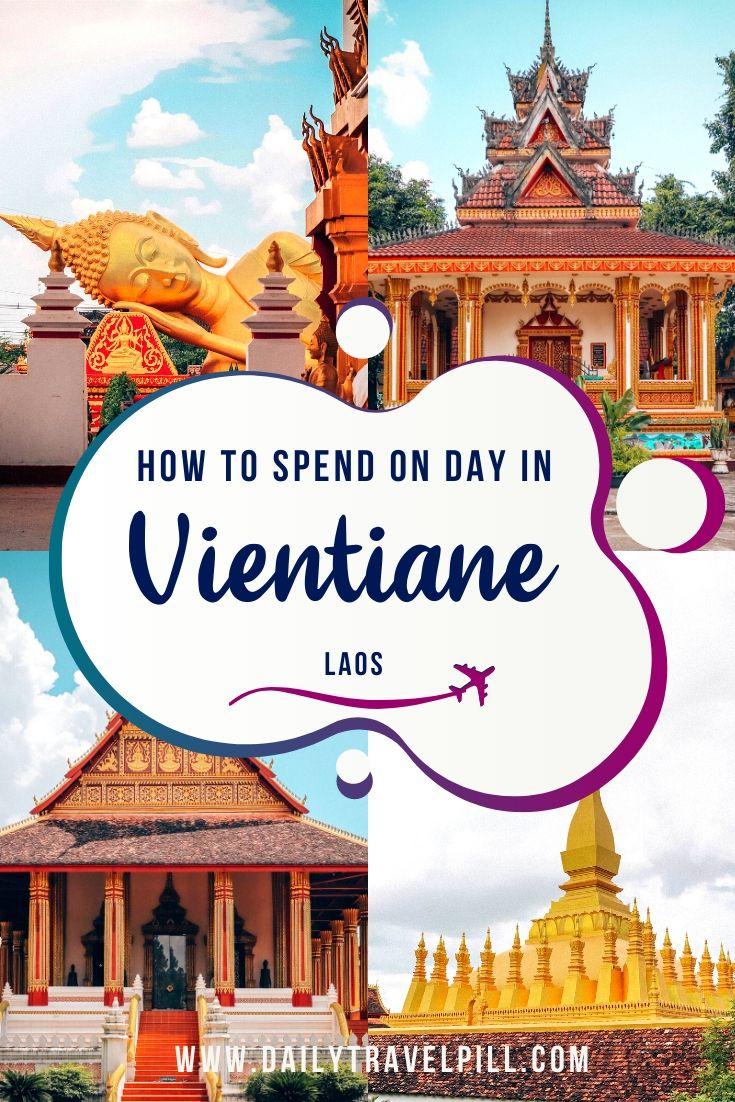 one day in vientiane - itinerary