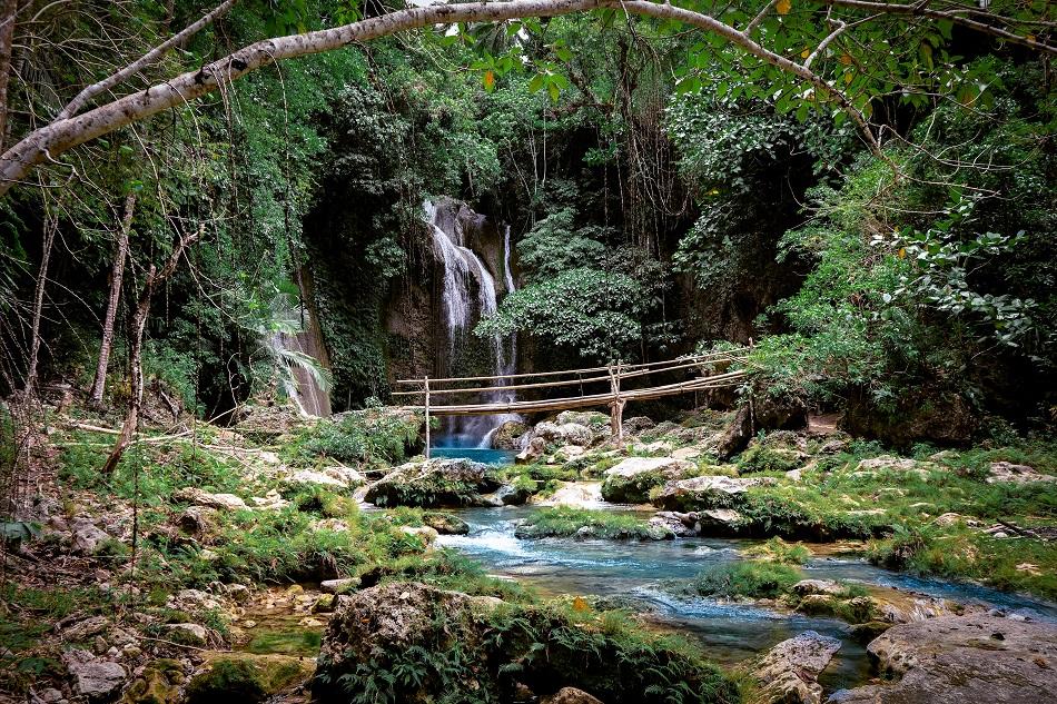 Road to Dimiao Twin Falls, Bohol