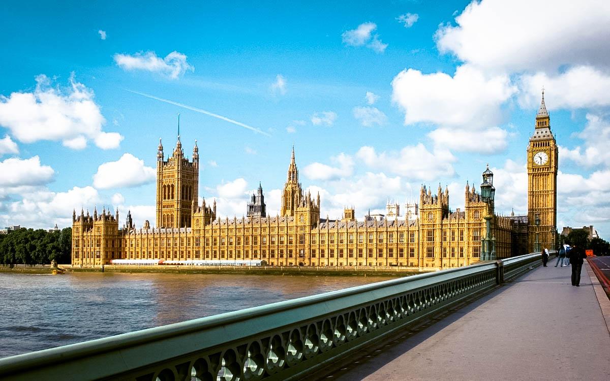 Palace of Westminster, London - the most beautiful castles in Europe, fairytale castles in Europe, top castles in Europe, must-visit castles in Europe. unique castles in Europe