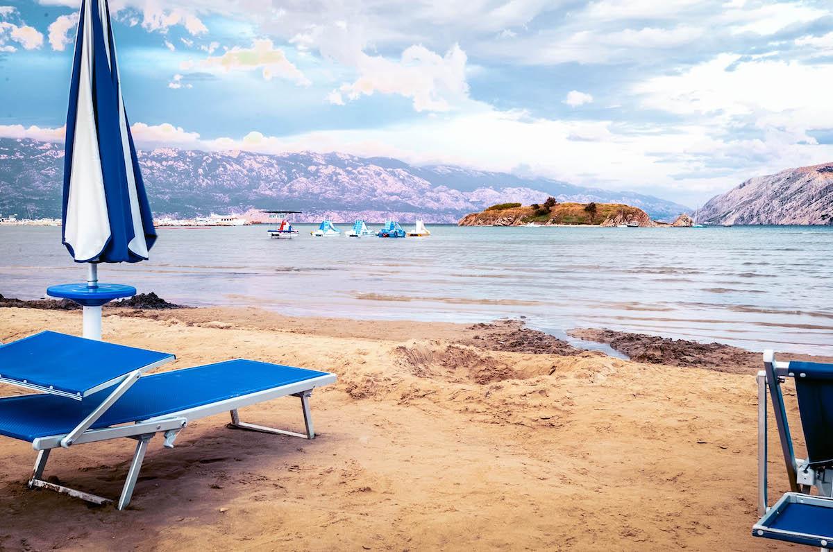 Paradise Beach Rab Island - best beaches in croatia, top beaches in croatia, most beautiful beaches in croatia, hidden beaches in croatia