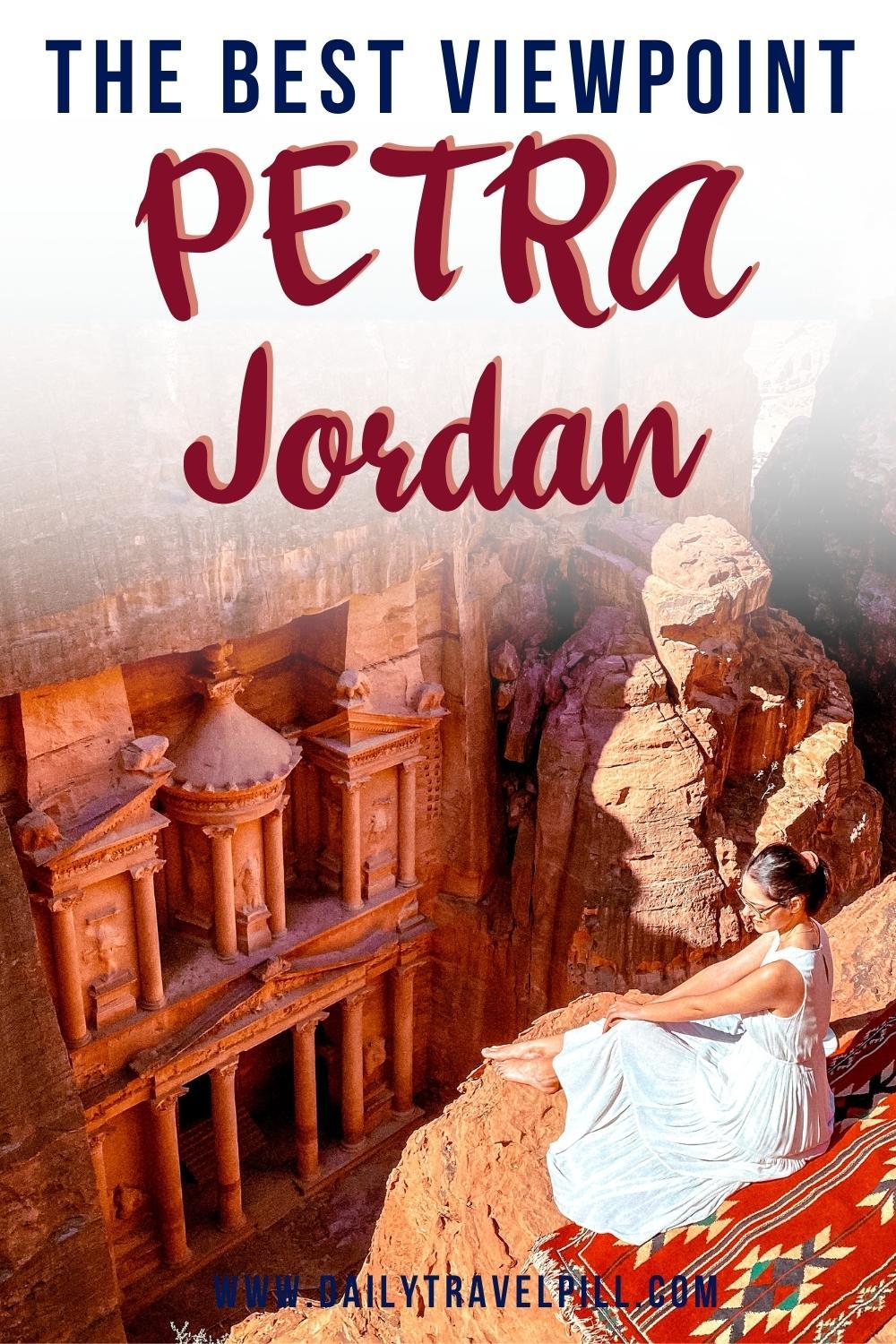 treasury viewpoint petra, treasury view petra, treasury hike petra, treasury viewpoint guide