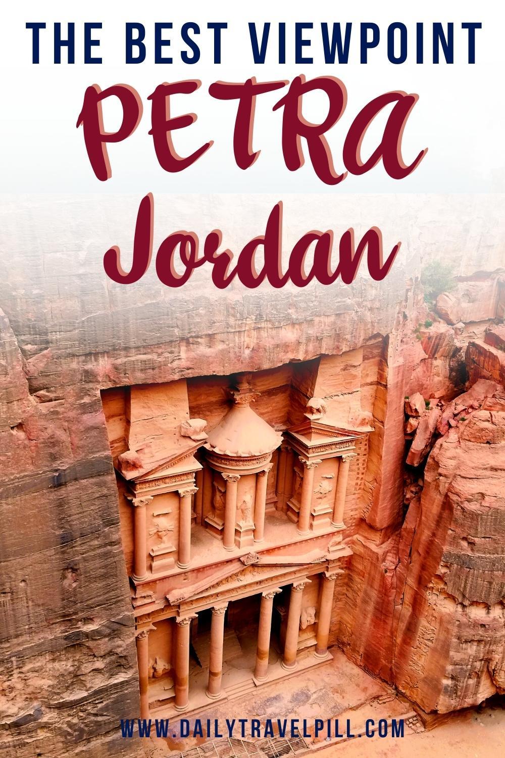 treasury viewpoint petra, treasury view petra, treasury hike petra, treasury viewpoint guide