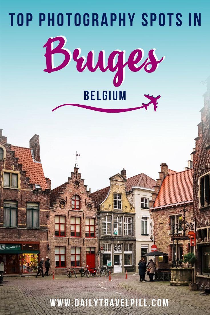 Top photography locations in Bruges, Belgium