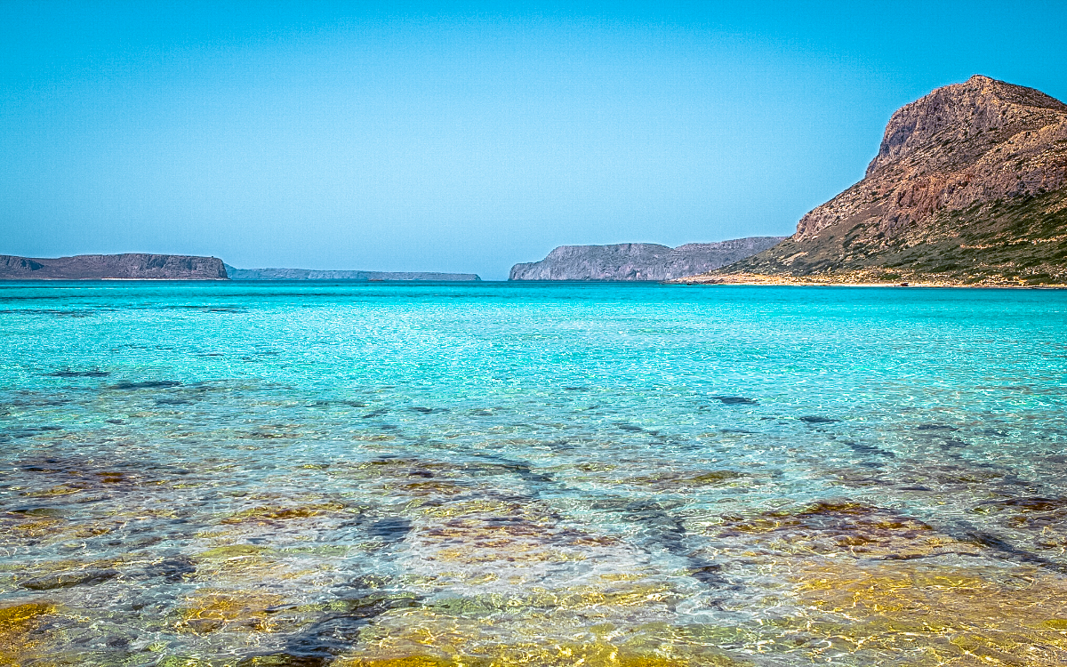 pink balos beach, pink beach crete, balos beach crete