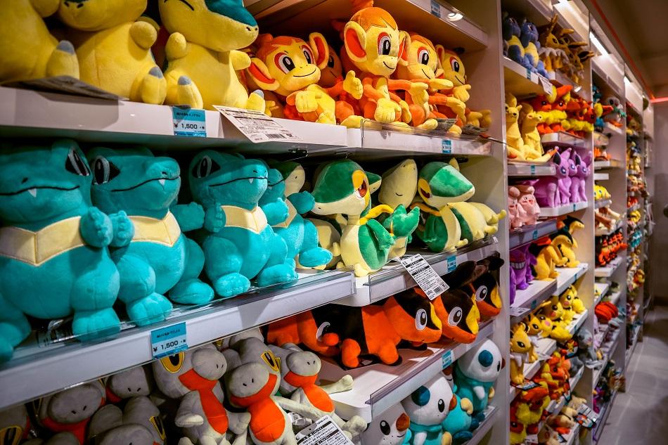 Tokyo Pokemon Center plush pokemons