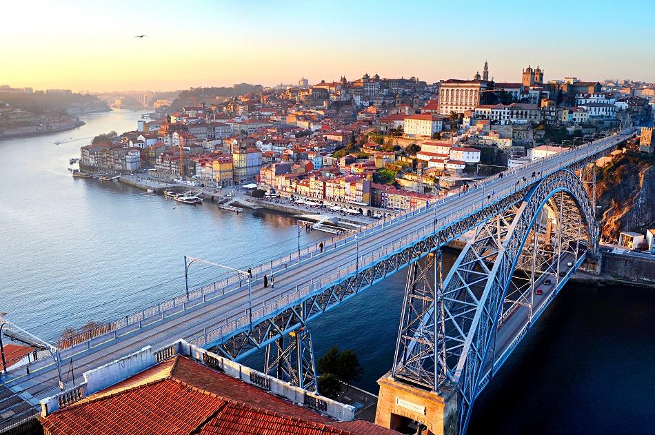 Porto Bridge at Sunset