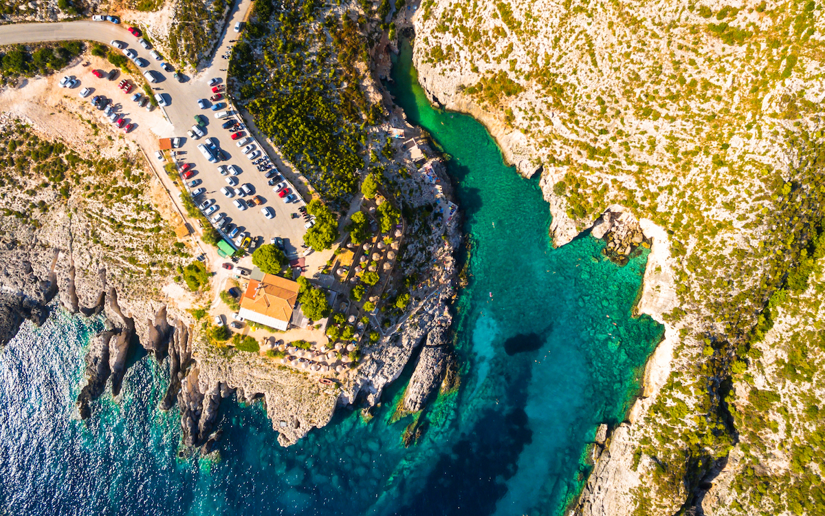 porto limnionas zakynthos, greece