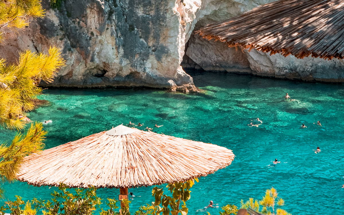 porto limnionas zakynthos, greece