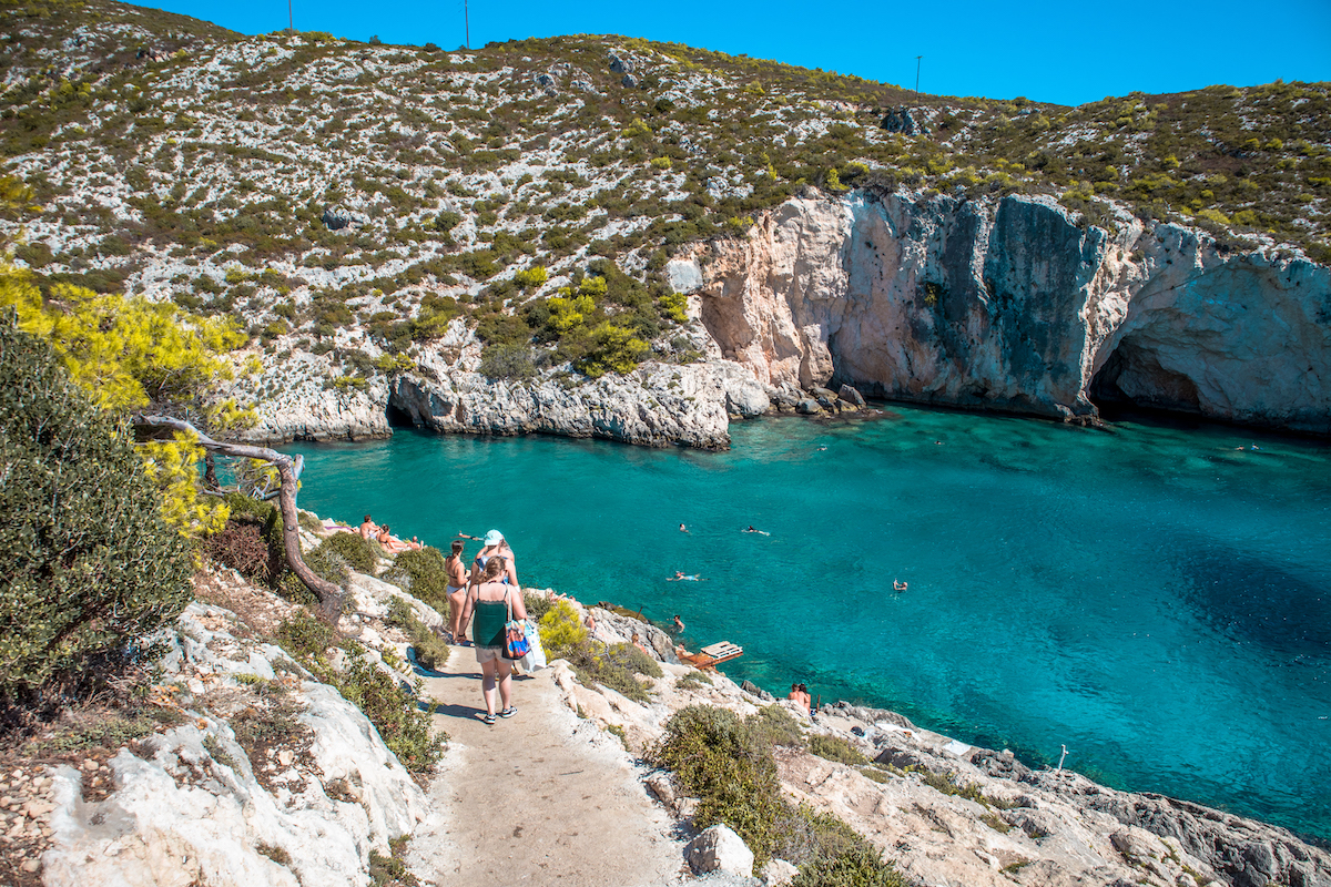 porto limnionas zakynthos, greece