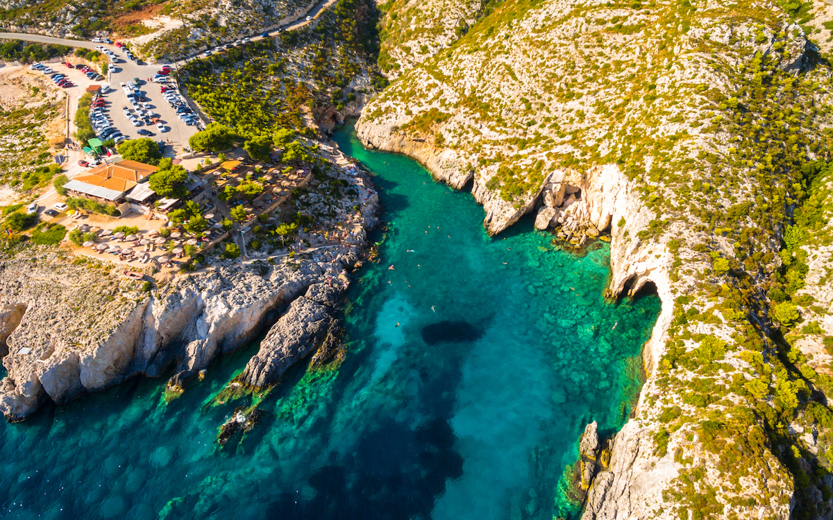 porto limnionas zakynthos, greece