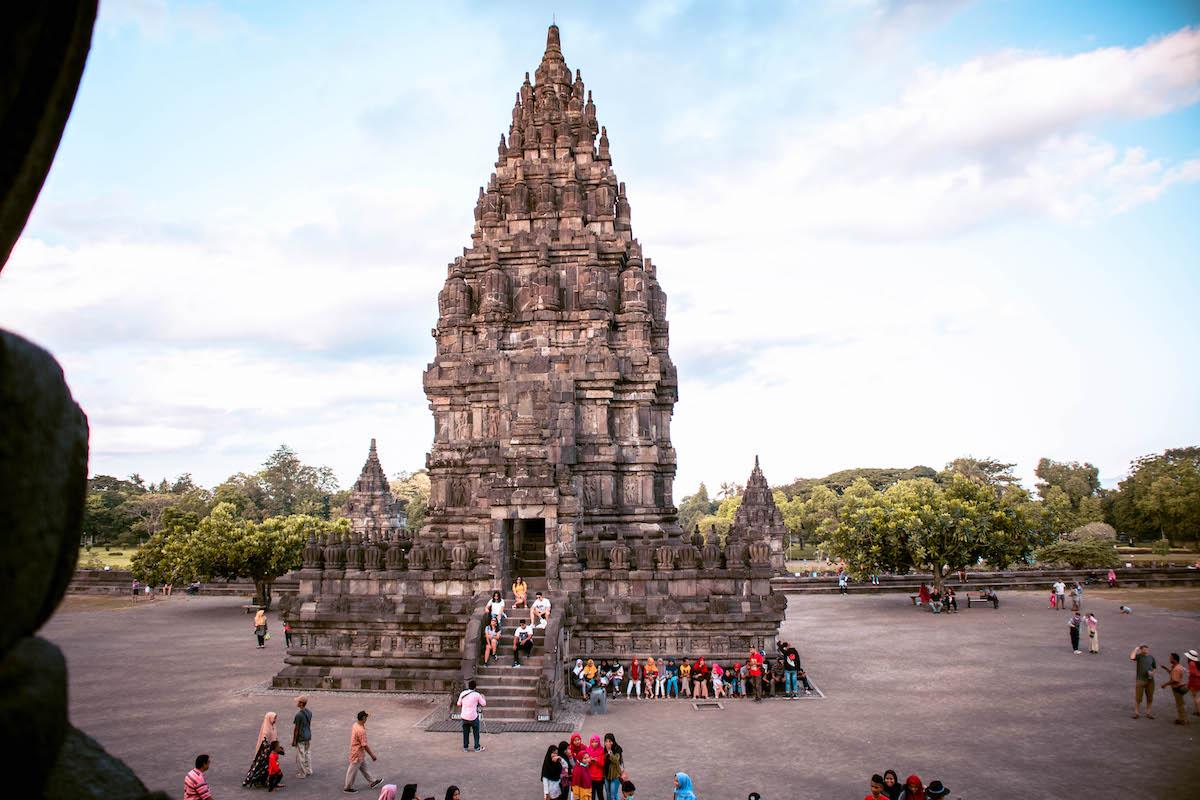 Sunset at Prambanan Temple, Yogyakarta