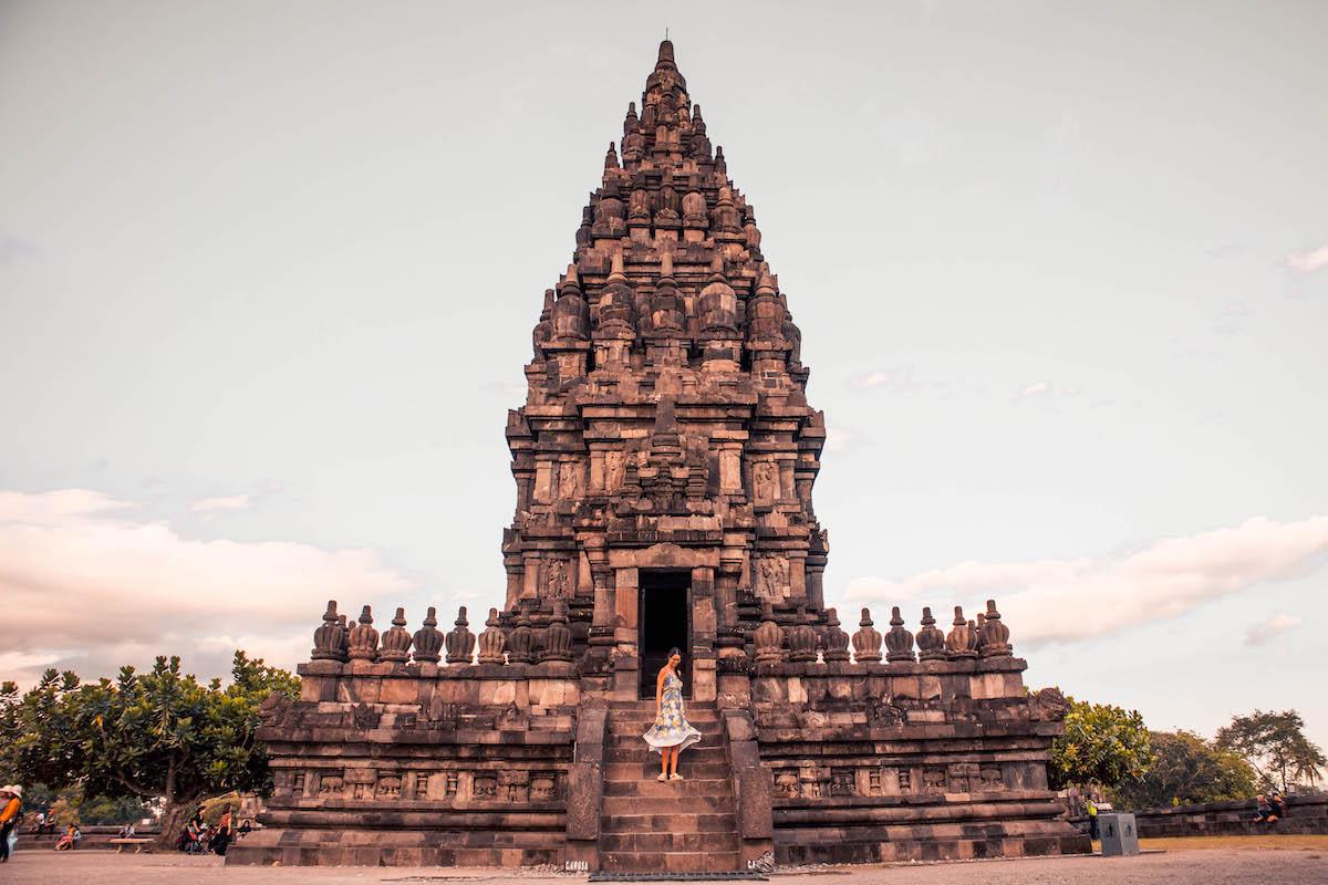 Sunset at Prambanan Temple, Yogyakarta