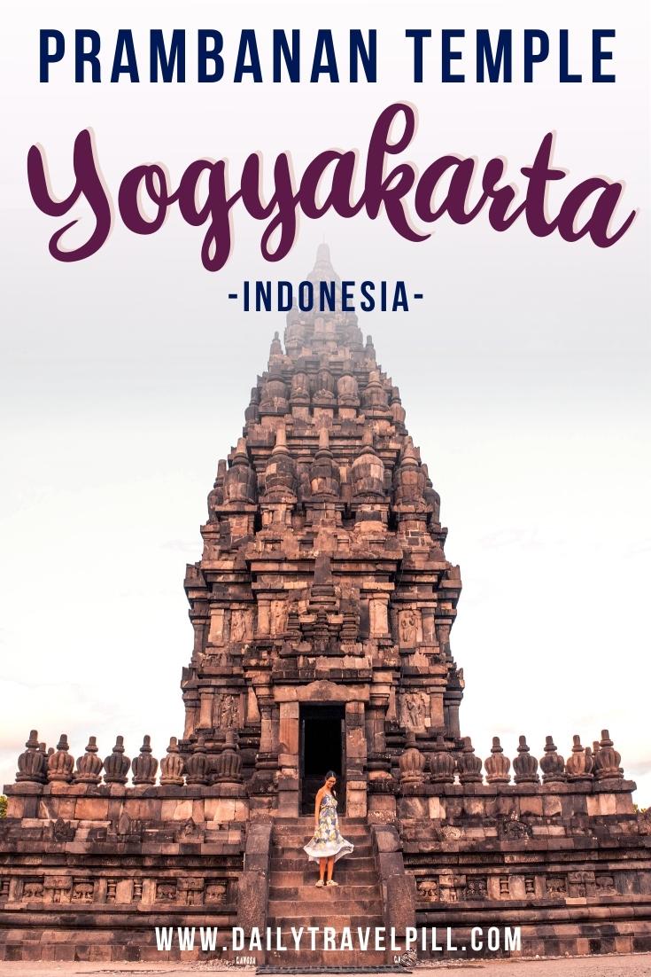 Sunset at Prambanan Temple, Yogyakarta