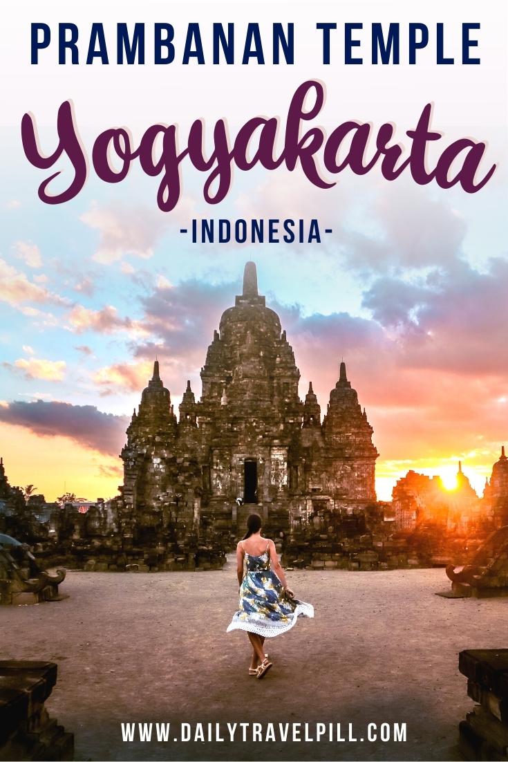 Sunset at Prambanan Temple, Yogyakarta