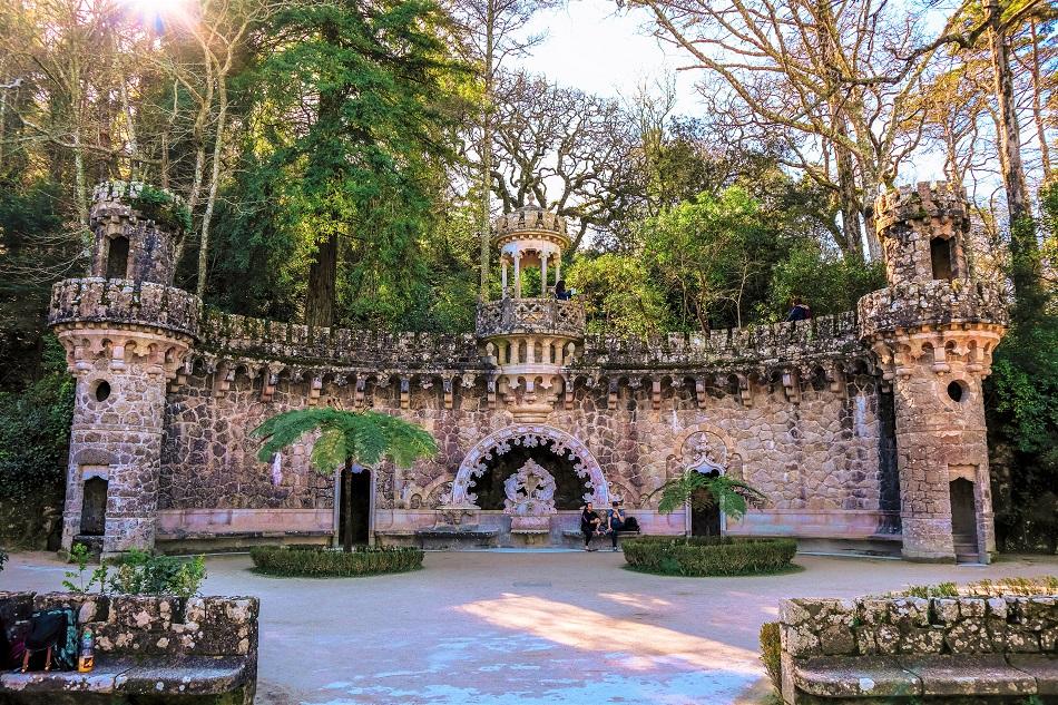 the gardens of Quinta de Regaleira, Portugal