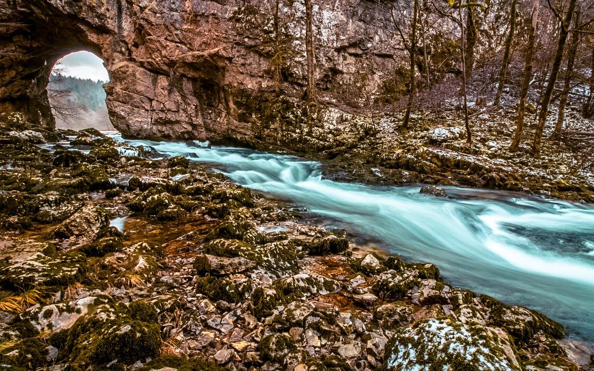Rakov Skocjan Valley Stone Arch - hidden gems in Slovenia, off the beaten path, Slovenia off the beaten track, Slovenia secret places, Slovenia unique destinations, less known places in Slovenia